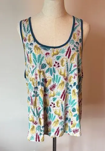 secret treasures Gray Sleeveless Relaxed Tank Top