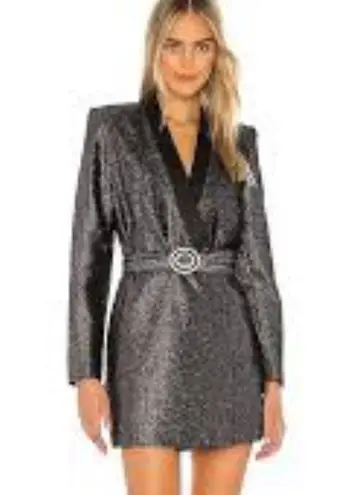 Bronx and Banco Belle Black Blazer Dress Party Prom Christmas New Years sz L NWT
