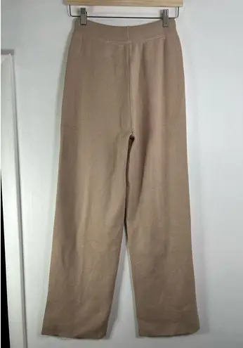 Commense Ribbed Knit Mystique Wide Leg Lounge Pants M NWT Size M