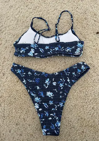 SheIn Smocked Bikini Set