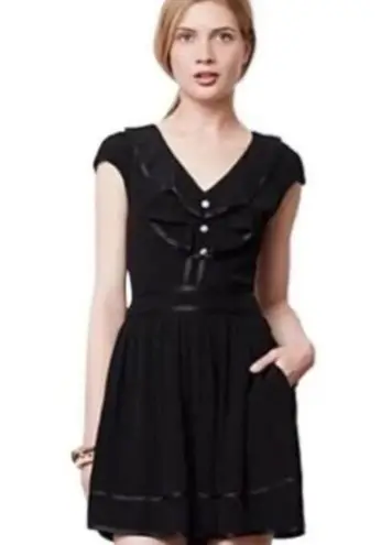 Elevenses NWOT ☆ Anthropologie Lexi ruffle romper cutout