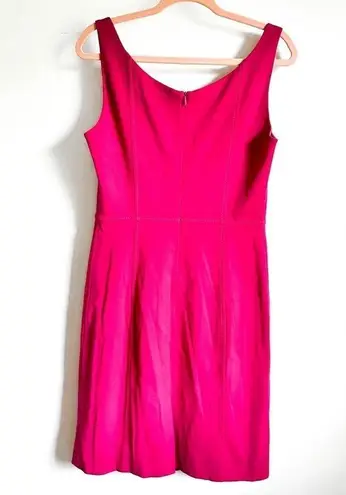 Armani Collezioni Magenta Pink Sheeth Cocktail Office Knee length Dress sz 8