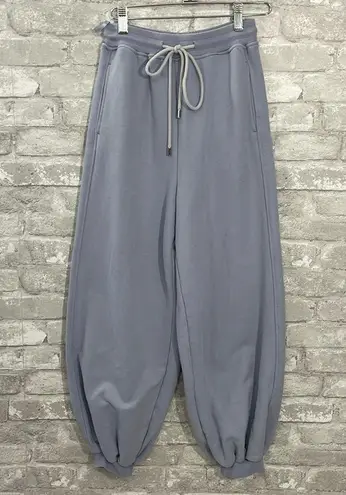 NAP Loungewear Balloon Cotton Sweatpants Blue Size XS