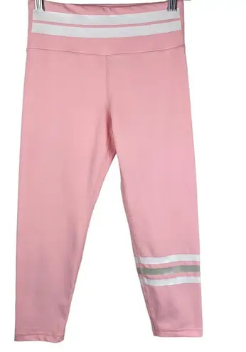 Lilybod Remy Coral Blush Pink Leggings 7/8 Sz Small Athletic