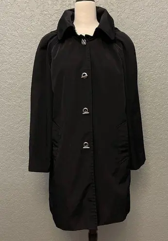 London Fog FOG by  Black Trench Coat