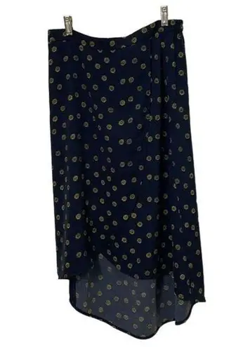 J.Crew Blue Floral Faux Wrap Hi