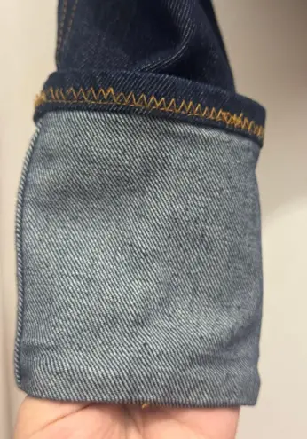 House of Harlow Cuffed Denim Jacket size S