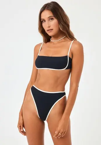 l*space L* Ribbed Hazel Bikini Top, Size Medium, $92 - Image 3