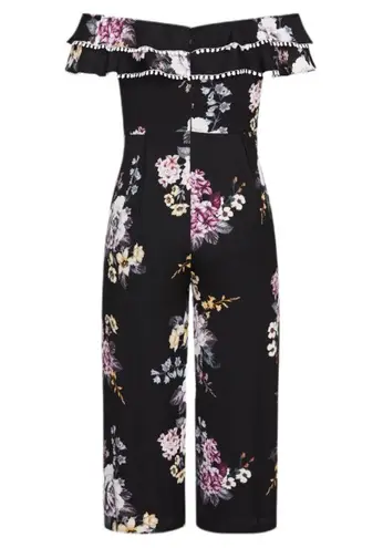 City Chic Love Blooms Off the Shoulder Jumpsuit 16