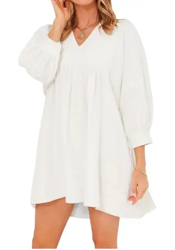 Tuckernuck Pomander Place x - NWOT White Gauze Millie Babydoll Dress Sz S