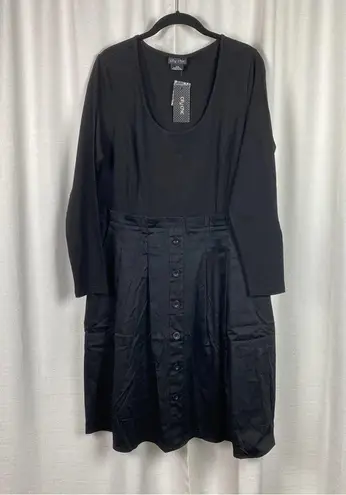 City Chic  Black Uptown Girl Dress Sz.S(16) NWT