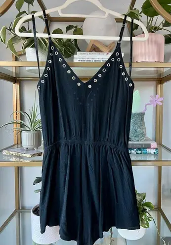Lulus Second Look Black Romper