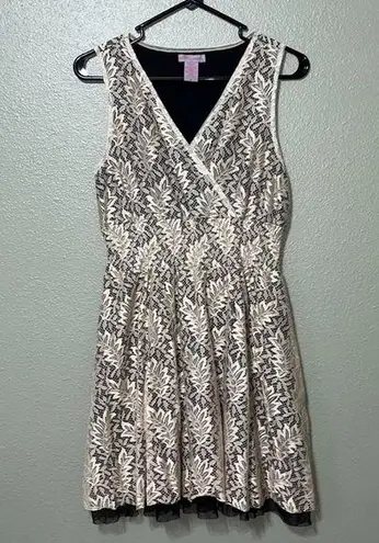 Ultra Pink fit and flare junior dress