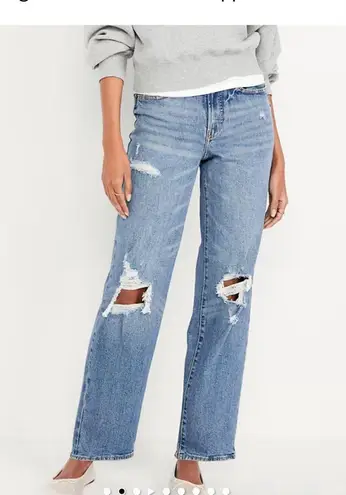 Old Navy NWT Distressed Loose Jeans - Image 2