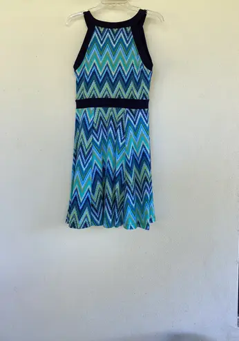 Enfocus Studio En Focus - Chevron Print Dress