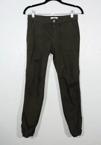 Mavi Jeans New Mavi Olive Green Luce Twill Ivy Slim Cargo Pants Size 27