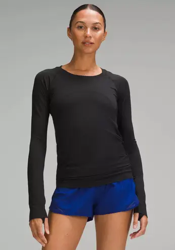 Lululemon Black Swiftly Tech Long Sleeve Shirt