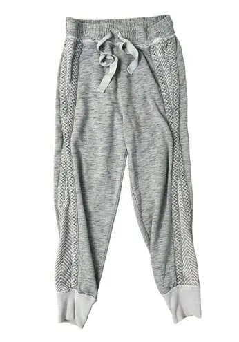 Free People  MOVEMENT Mountain High Cable Knit Crochet Joggers Hoodie Set Sz XS/S