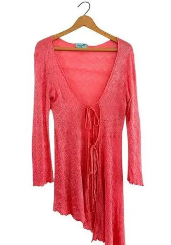 Letarte Handmade Sheer Knit Cardigan Cover