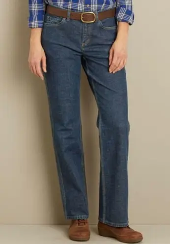 Women's Duluth Jeans Flex Work Relaxed Fit 40709 Blue Size 10