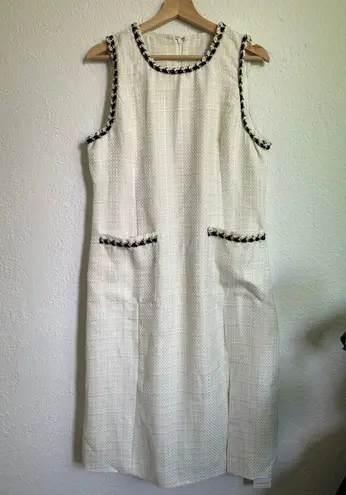 Commense Tweed Midi Dress L NWT Size L