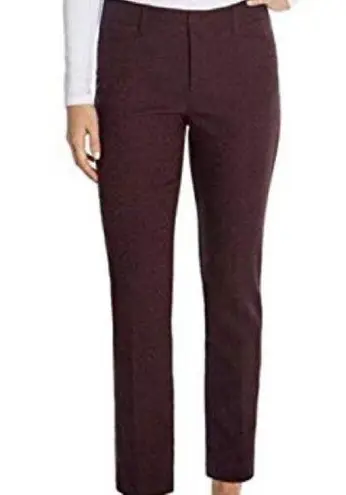 Mario Serrani Size 14 Jacquard Pattern Print Dress Pants Straight Leg Formal