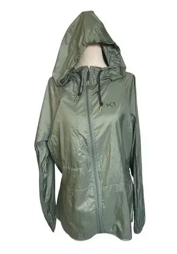 Kari Traa Green Windbreaker Jacket Women Size Small | 61