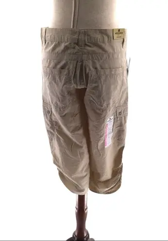 Woolrich Nwt Hiking Women Beige Capri Pants