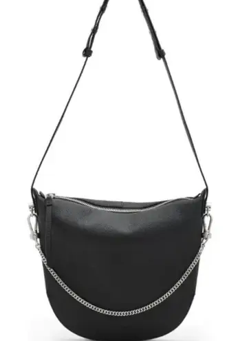 All Saints Blake Crossbody Bag with Chain Detail