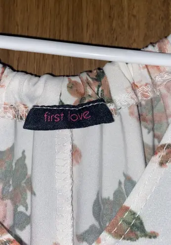 First Love Floral Halter Top