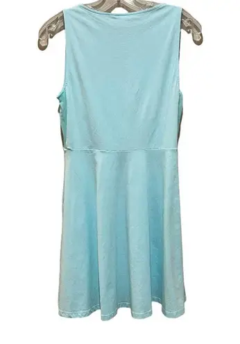 Talula Aritzia A-Line Dress with Mesh Blue Size Medium