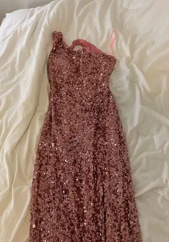 La Femme Sequin Gown