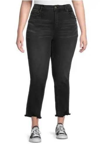 Terra & Sky Women’s Plus Size Vintage Crop Jeans Size 16W