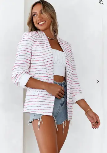 Hello Molly  BONBON BLAZER MULTI Women’s Size Small - Image 1