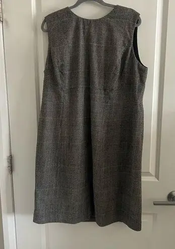 MM.LaFleur Gray Sheath Midi Dress Sleeveless