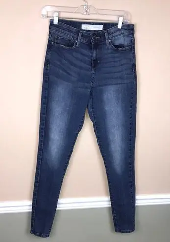 Levi Strauss Signature Gold Women’s Mid Rise Skinny Denim Jeans Sz 6 Long 28x32 Blue