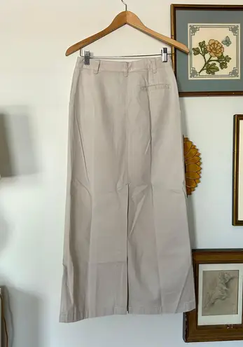 Gap Vintage Khaki Pencil Maxi Skirt