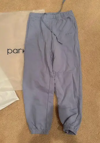 Parke Blue Unisex Sweatpants Size XS