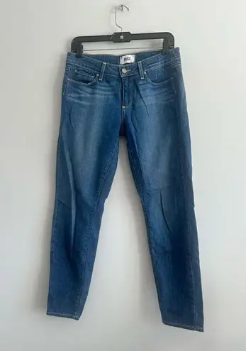 Paige  verdugo ankle slim denim jeans medium wash women’s size 27