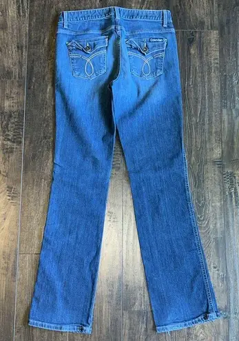 Calvin Klein Jeans CK Lean Bootcut Dark Wash Jeans