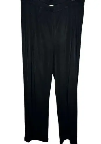 Misook Black Ultra High Rise Straight Dress Pants Women's Medium