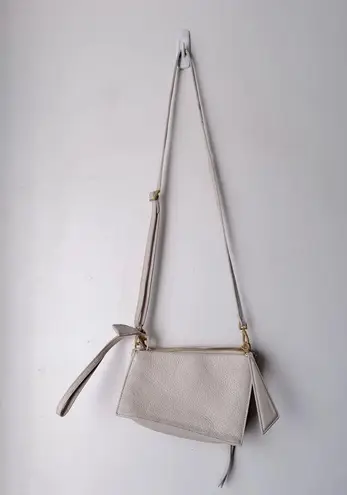 Hammitt Curtis Chateau Cream Mini Wristlet Crossbody Bag
