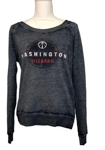 Nba NWOT Washington Wizards Burnout Sweater Sweatshirt
