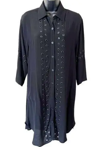 Muche et Muchette Dexter Grommet Tunic Black Size undefined