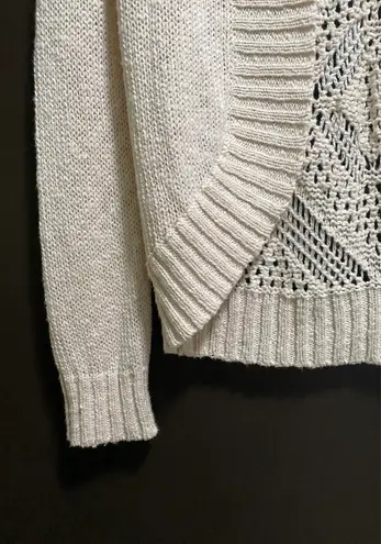 T/O - Cardigan Crochet Sweater