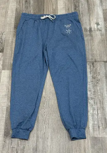 Aloha Modern Joggers Blue Size M/L