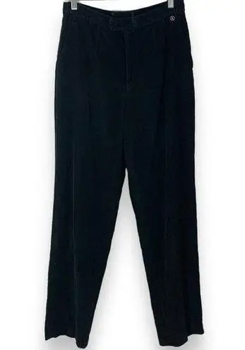 Vintage Bogner Black Corduroy Pants Size 8