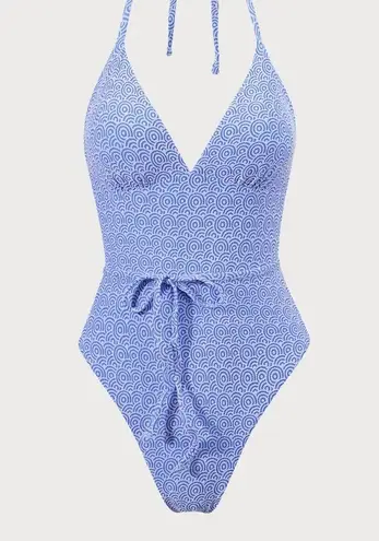 Berlook Blue Jacquard Halter One