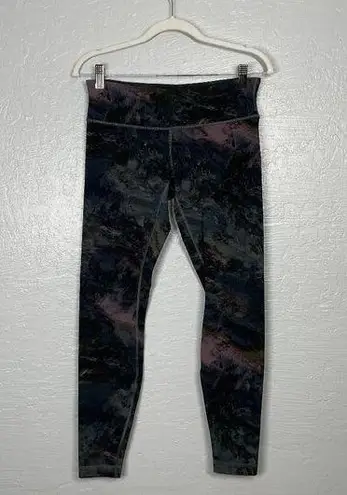 Lululemon  Women 8 Radiant Multi Wunder Under Hi-Rise 7/8 Tight 25" Athletic