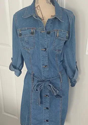 Vintage Avenue jeans denim belted denim size